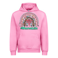 Fuchsia Pink nurse life rainbow Urban Hoodie - RanaPortraitStore