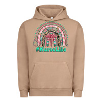 Pigment Burro nurse life rainbow Urban Hoodie - RanaPortraitStore