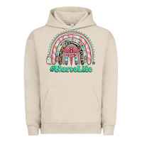 Pigment French Oak nurse life rainbow Urban Hoodie - RanaPortraitStore