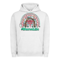 Pigment Lunar Rock nurse life rainbow Urban Hoodie - RanaPortraitStore