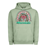 Pigment Oil Green nurse life rainbow Urban Hoodie - RanaPortraitStore