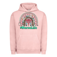 Pigment Salmon nurse life rainbow Urban Hoodie - RanaPortraitStore