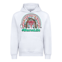 White nurse life rainbow Urban Hoodie - RanaPortraitStore