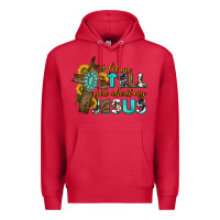 Cardinal let me tell you about my jesus western Premium Hoodie - texasbilliewilder