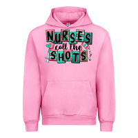 Fuchsia Pink nurses call the shots Urban Hoodie - RanaPortraitStore