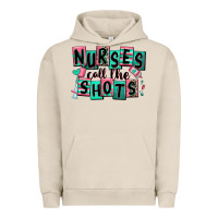 Pigment French Oak nurses call the shots Urban Hoodie - RanaPortraitStore