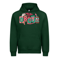 Forest Green obgyn nurse Urban Hoodie - RanaPortraitStore