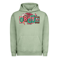 Pigment Oil Green obgyn nurse Urban Hoodie - RanaPortraitStore