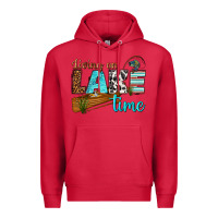 Cardinal living on lake time Premium Hoodie - texasbilliewilder