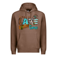 Chestnut living on lake time Premium Hoodie - texasbilliewilder