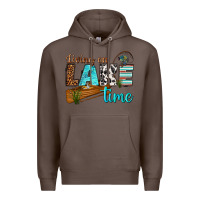 Coffee living on lake time Premium Hoodie - texasbilliewilder