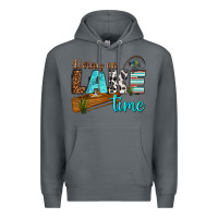 Rock living on lake time Premium Hoodie - texasbilliewilder