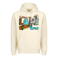 Sandshell living on lake time Premium Hoodie - texasbilliewilder