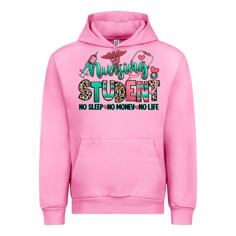 Nursing Student No Sleep No Money No Life Urban Hoodie by RanaPortraitStore | Teevron