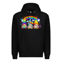 Black lgbt gnomes Premium Hoodie - Zillion Design Studio