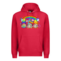Cardinal lgbt gnomes Premium Hoodie - Zillion Design Studio