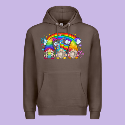 Lgbt Gnomes Premium Hoodie Designed By Zillion Design Studio