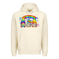 Sandshell lgbt gnomes Premium Hoodie - Zillion Design Studio