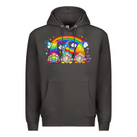 Smoke lgbt gnomes Premium Hoodie - Zillion Design Studio