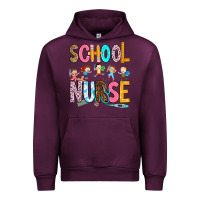 Mauve Wine school nurse Urban Hoodie - RanaPortraitStore
