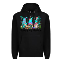 Black jesus is my anchor gnomes Premium Hoodie - Zillion Design Studio