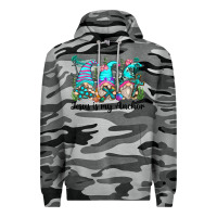 Slate Camo jesus is my anchor gnomes Premium Hoodie - Zillion Design Studio