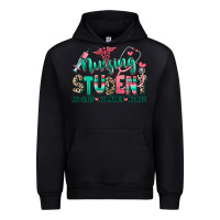 Black nursing student no sleep no money no life Urban Hoodie - RanaPortraitStore