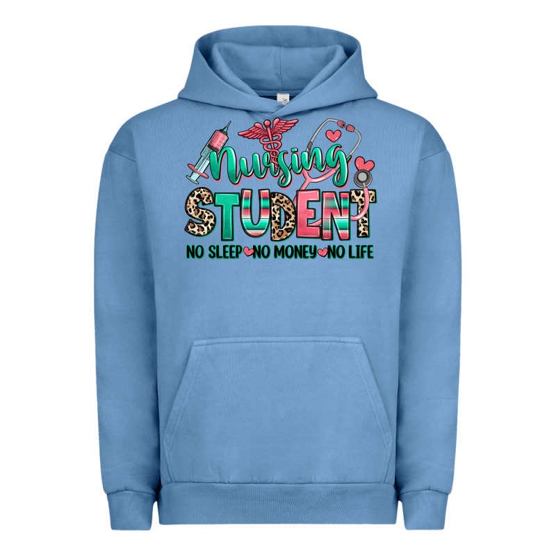 Nursing Student No Sleep No Money No Life Urban Hoodie by RanaPortraitStore | Teevron