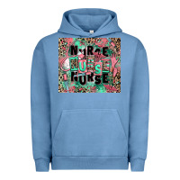 Pigment Pebble Blue nurse Urban Hoodie - RanaPortraitStore