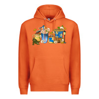 Carrot louisiana coffee cups Premium Hoodie - texasbilliewilder
