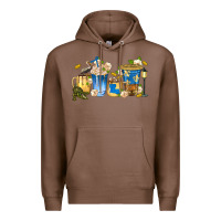 Chestnut louisiana coffee cups Premium Hoodie - texasbilliewilder