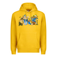 Lemon louisiana coffee cups Premium Hoodie - texasbilliewilder