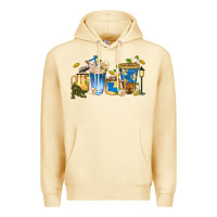 Pina Colada louisiana coffee cups Premium Hoodie - texasbilliewilder