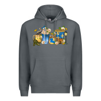 Rock louisiana coffee cups Premium Hoodie - texasbilliewilder