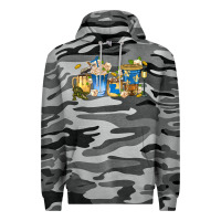 Slate Camo louisiana coffee cups Premium Hoodie - texasbilliewilder