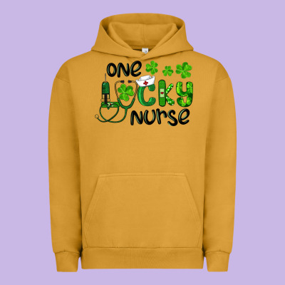 Urban Hoodie one lucky nurse