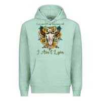 Seafoam love you till my lungs give out i aint lying Premium Hoodie - texasbilliewilder