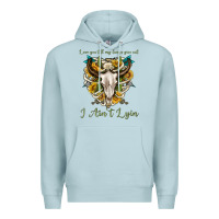 Blue Mist love you till my lungs give out i aint lying Premium Hoodie - texasbilliewilder