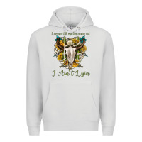 Dove Grey love you till my lungs give out i aint lying Premium Hoodie - texasbilliewilder