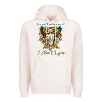 Pale Pink love you till my lungs give out i aint lying Premium Hoodie - texasbilliewilder