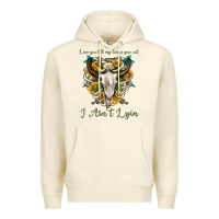 Sandshell love you till my lungs give out i aint lying Premium Hoodie - texasbilliewilder