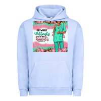Pigment Grape Ice she works willingly with her hands afro nurse Urban Hoodie - RanaPortraitStore