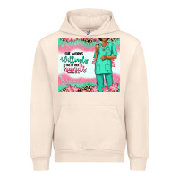 Sandshell she works willingly with her hands afro nurse Urban Hoodie - RanaPortraitStore