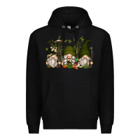 Black hunter gnomes Premium Hoodie - Zillion Design Studio