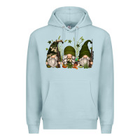 Blue Mist hunter gnomes Premium Hoodie - Zillion Design Studio