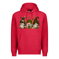 Cardinal hunter gnomes Premium Hoodie - Zillion Design Studio