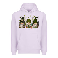 Lilac hunter gnomes Premium Hoodie - Zillion Design Studio