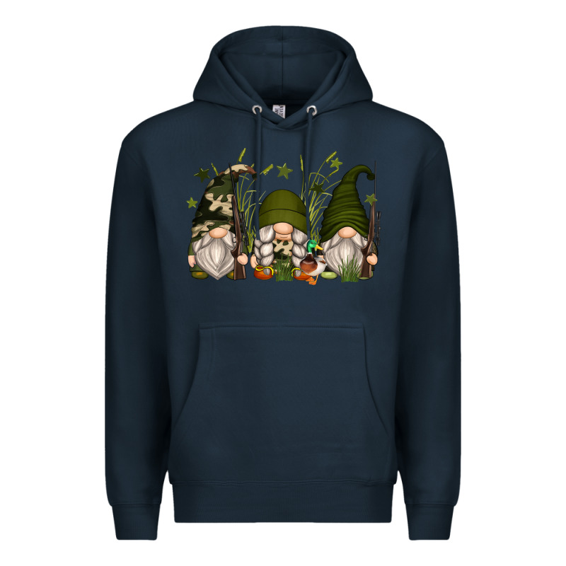 Hunter Gnomes Premium Hoodie by Zillion Design Studio | Teevron
