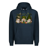 Navy hunter gnomes Premium Hoodie - Zillion Design Studio