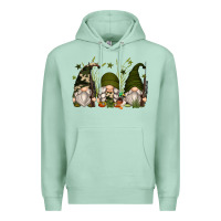 Seafoam hunter gnomes Premium Hoodie - Zillion Design Studio